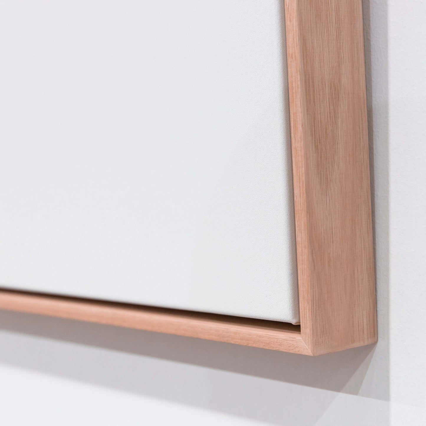 Standard Frame - Flooded Gum - White Canvas