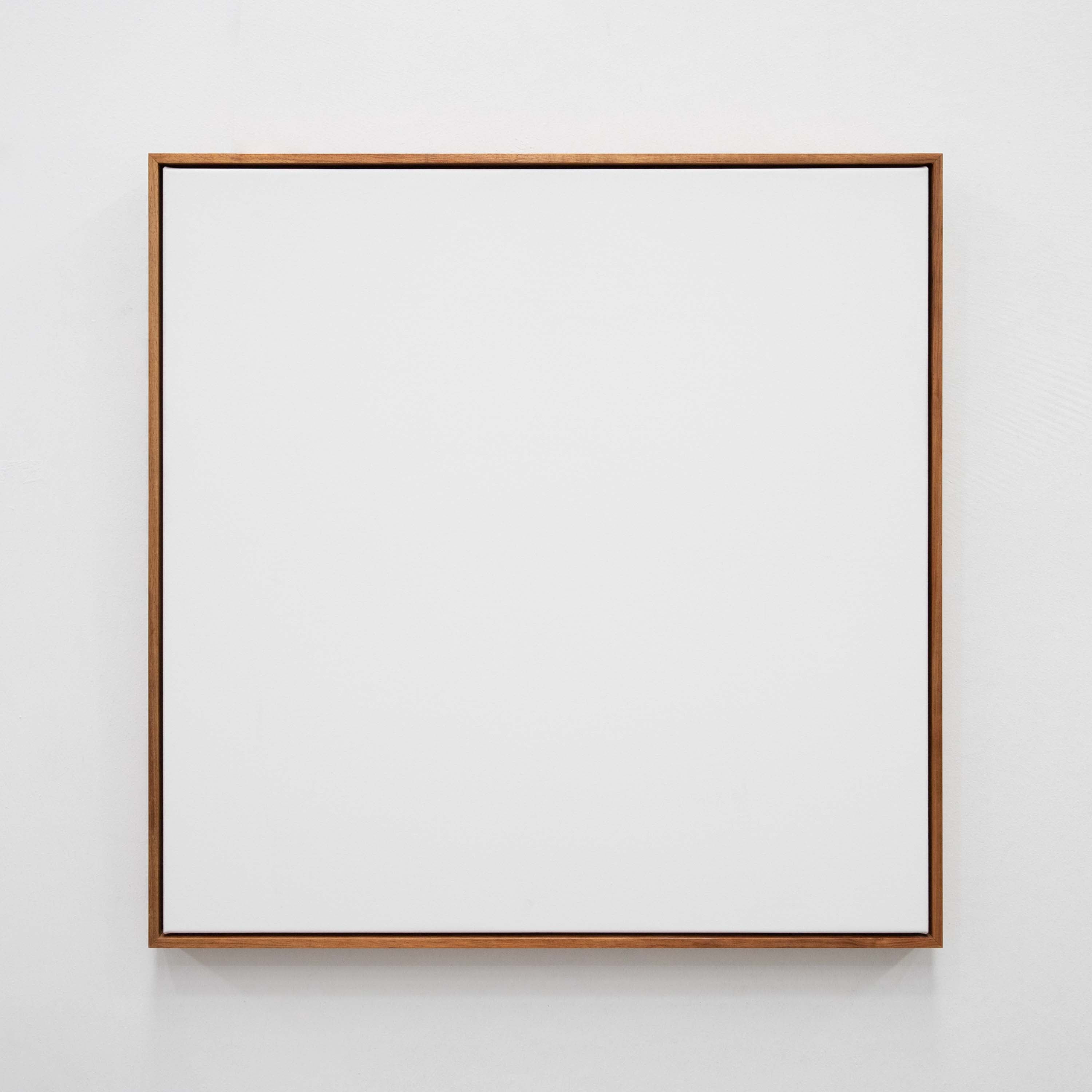 Artists stretched canvas with float frames Custom SB Blackwood Stain