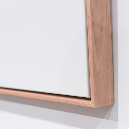 Standard Frame - Flooded Gum - White Canvas