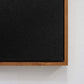 Artists stretched canvas with float frames: Natural Blackwood
